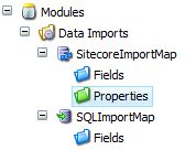 map default folders