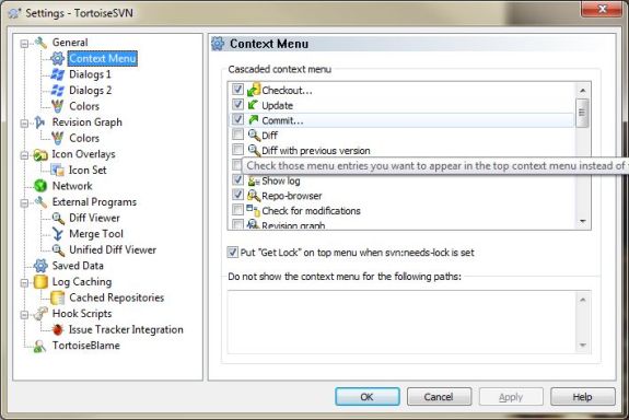 Context Menu